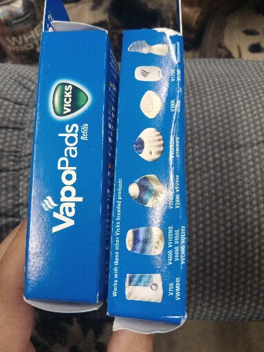 ( LOT OF 2 ) VICKS Menthol & Lavender VAPORS SCENT PAD Replacements 12 Pads Each