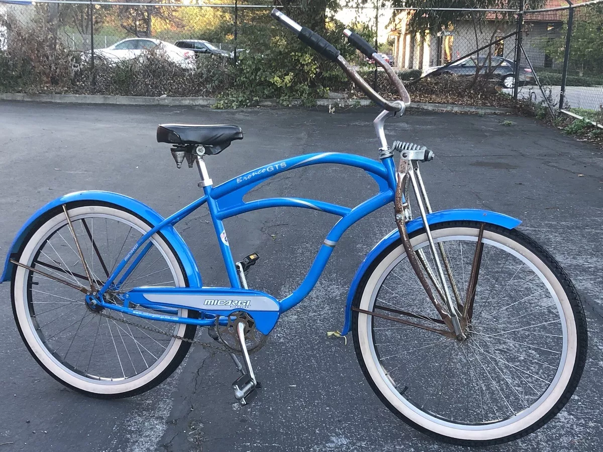MICARGI BRONCO GTS BEACH CRUISER MAN S BIKE FRAME 18