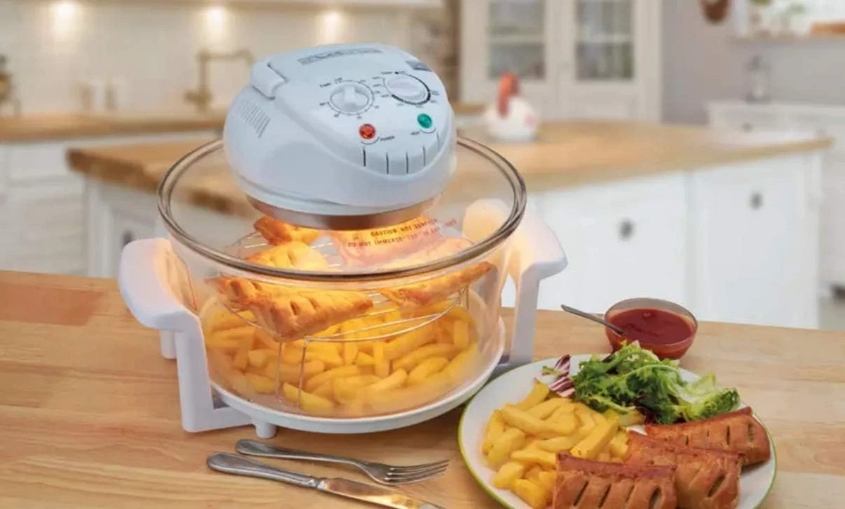 Toaster Oven Steamer Fryer, Electric Air Fryer