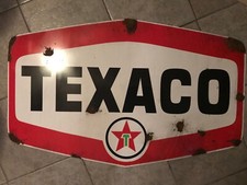 Antique Style Porcelain Look Texaco Dealer Service Gas Station Large Sign Antique Style Porcelain Look Texaco Dealer Service Gas Station Large Sign