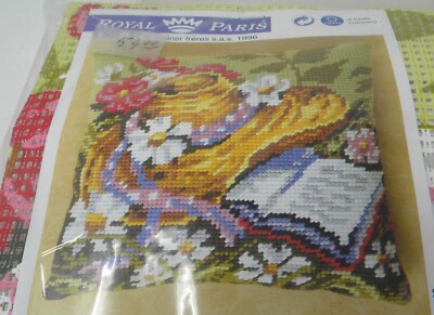 Anchor Royal Paris Pillow Embroidery Cross Stitch Kit