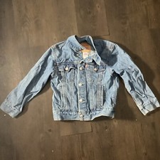 Levi Kids Blue Jean Jacket Size 5