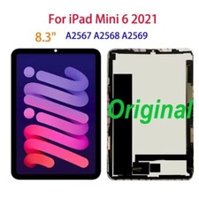 Original For iPad Mini 6 LCD Display Touch Screen Digitizer Replacement Assembly