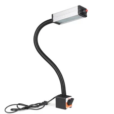 CNC Machine Lamp Working Light Magnetic Base Gooseneck Work Lathe LED 110V/220V