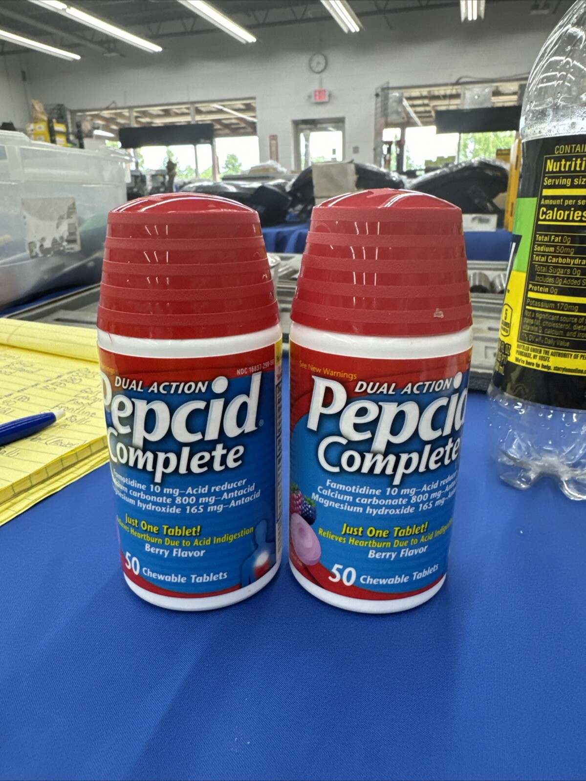 Pepcid Complete Berry Chewable Tablets | 100 Count, Acid Reducer & Heartburn Relief