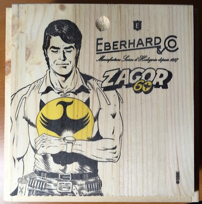 Zagor Eberhard Chronograph Uhr limitiert Exemplar 50 Neu