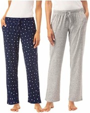 NWT Lucky Brand Women's 2 Pack Straight Leg Lounge Pant
