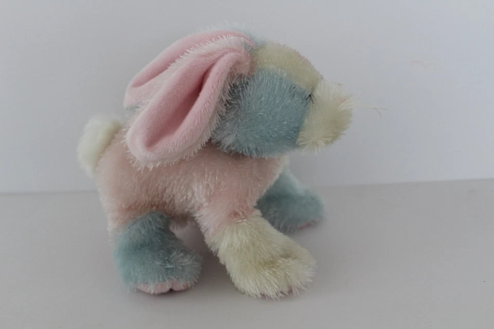 Retired - Ganz Webkinz Cotton Candy Bunny HM174 Easter Rabbit Pastel - Image 2 of 4
