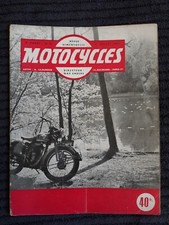 (323A) Revue MOTOCYCLES N°55, Juillet 1951, le Galletto-Guzzi, l'Unibus