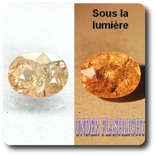 Axinite de collection 2.97 cts, la pierre changeante française pour créer votre bijou
