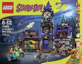 Lego Mystery Mansion 75904 Scooby-Doo Minifigure Building Set