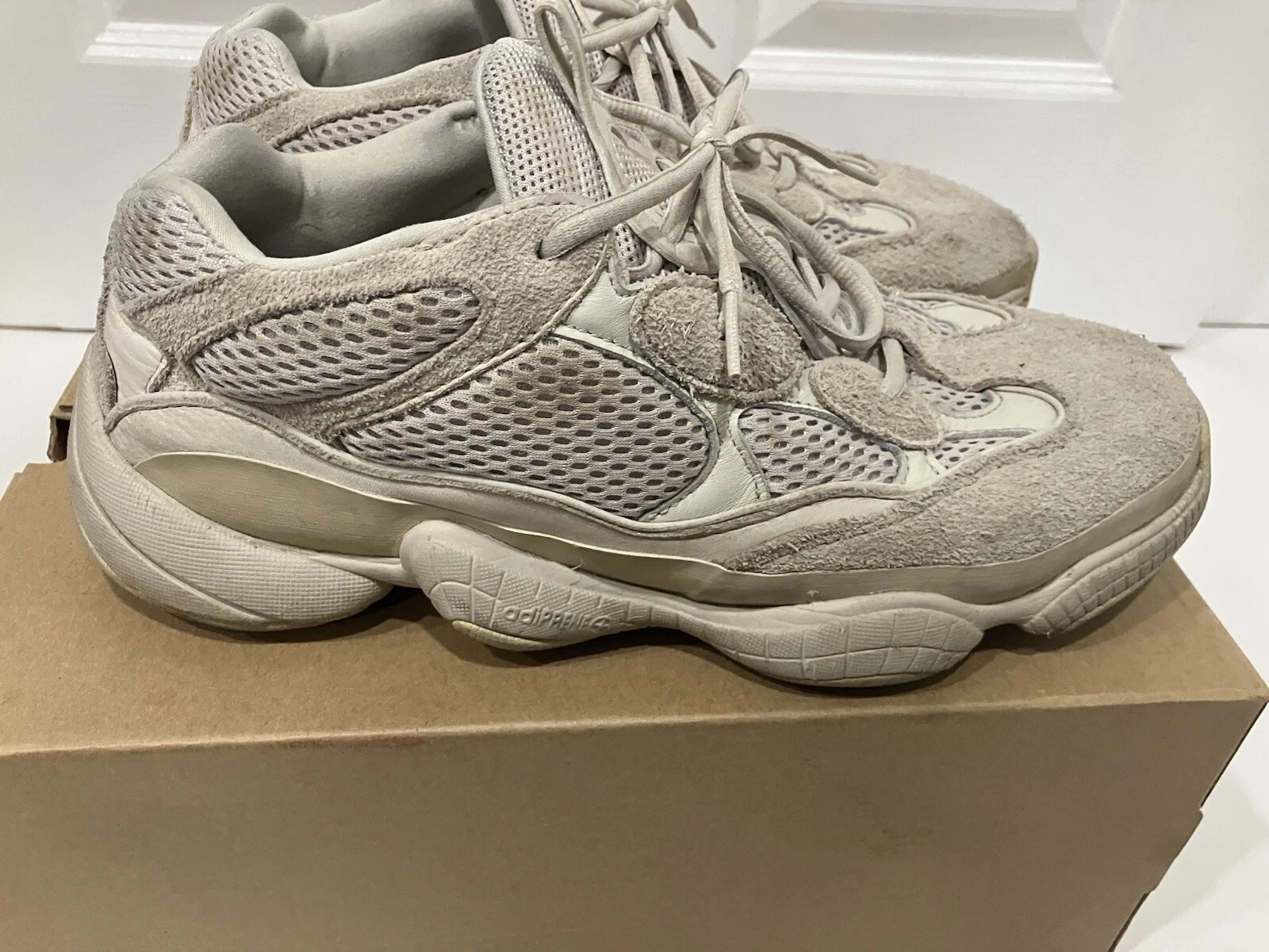 ADIDAS YEEZY 500 BLUSH US UOMO TAGLIA 10 5 TOP BASSO