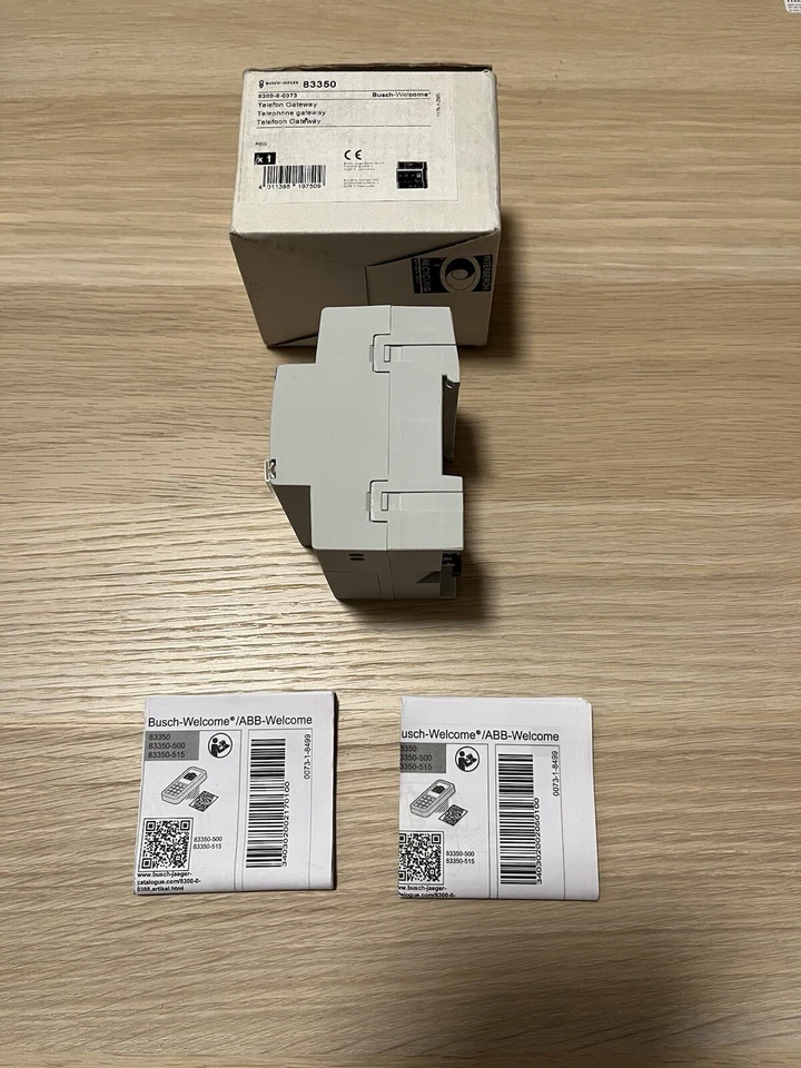83350 Busch-Jaeger 8300-0-0373 Telefon Gateway Busch-Welcome - Bild 3 von 4