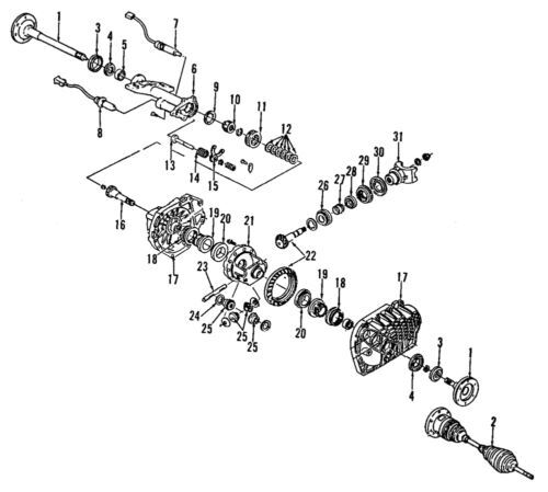 Interruptor selector de transferencia para Cadillac/Chevrolet 1997-2000 (N/P 15693423)
