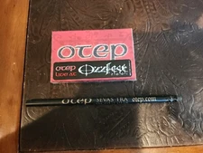 OTEP TRIC Lord is My Weapon 2 Song Sampler Cassette 2001 SEALED Ozzfest Pencil