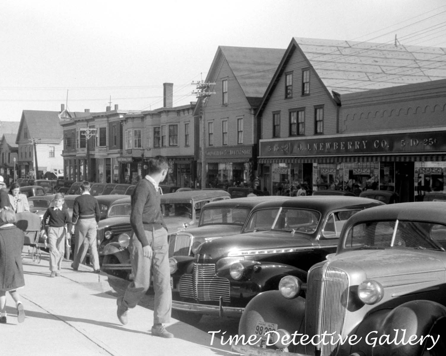 Main Street, Caribou, Maine 1940 Photo Print eBay
