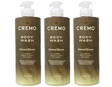 Cremo Almond Bloom Women's Body Wash, 16 Fl Oz - 3 Pack