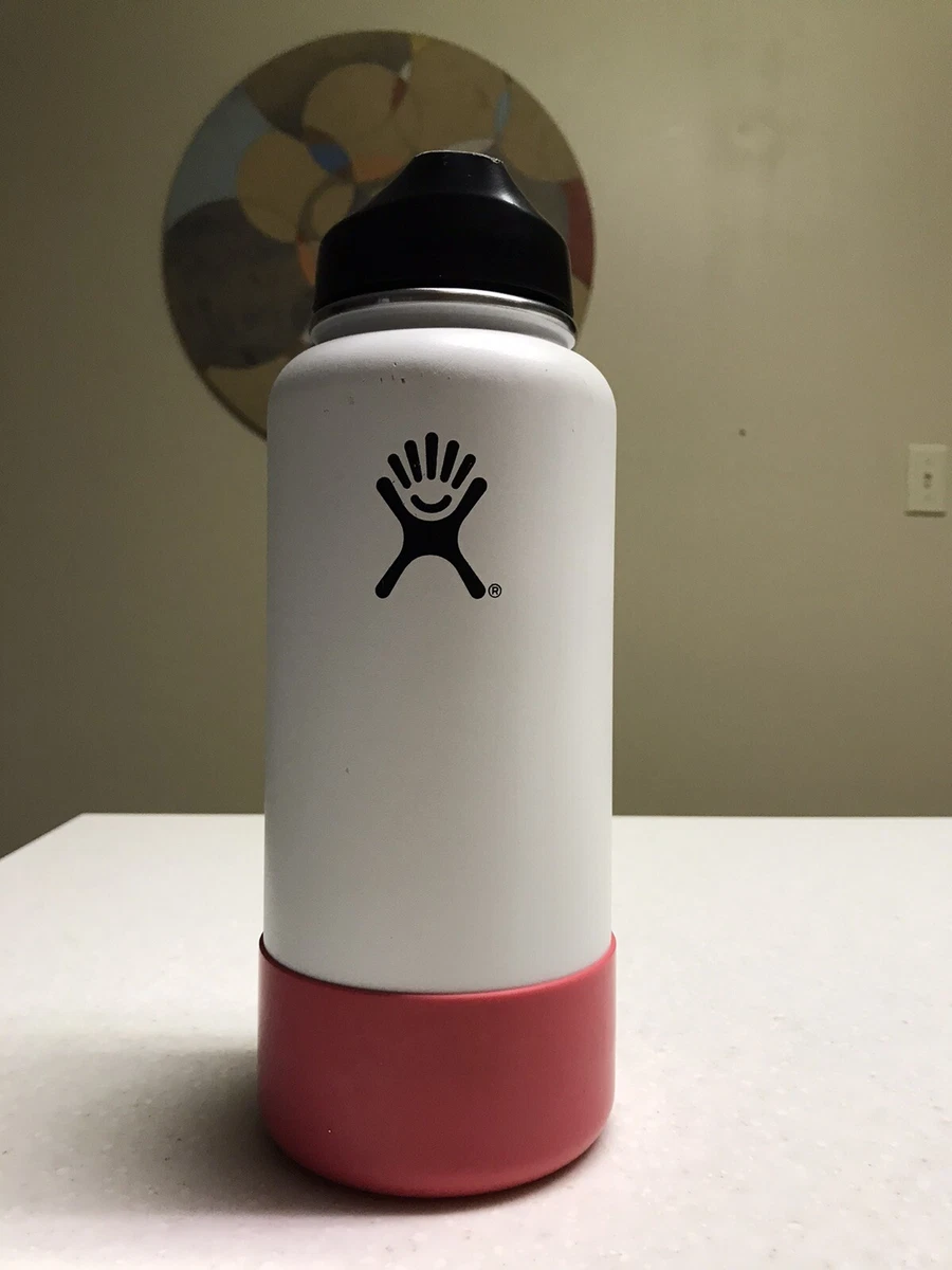 Hydro Flask Bottle, Wide Mouth, White, 32 Ounce