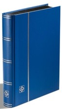 Stamp Collection Stockbook 9 x 12 64 White Pages Lighthouse Basic Blue A4 Album