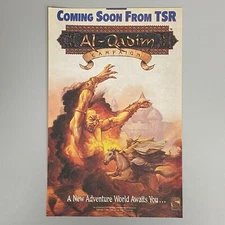 AI-QUADIM CAMPAIGN DUNGEONS & DRAGONS D&D RPG TSR 1992 VINTAGE RETRO ADVERT