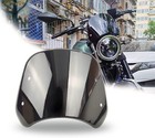 For Harley Sportster XL 5-7'' Headlight Windshield Windscreen Deflector Black
