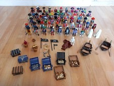 Playmobil Piraten Figuren, 61 St&uuml;ck, Konvolut mit viel Zubeh&ouml;r