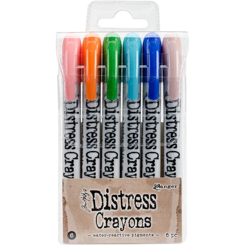 Ranger DBK51763 Tim Holtz Distress Crayon Set-Set #6