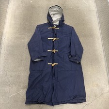 Polo Ralph Lauren Coat Large Navy Blue Cotton Toggle