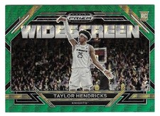 2023 Taylor Hendricks Panini Prizm Draft Picks Widescreen Green Wave Rookie