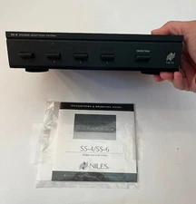 Niles Audio SPS-4 Speaker Selection System Channel Selector Switch 