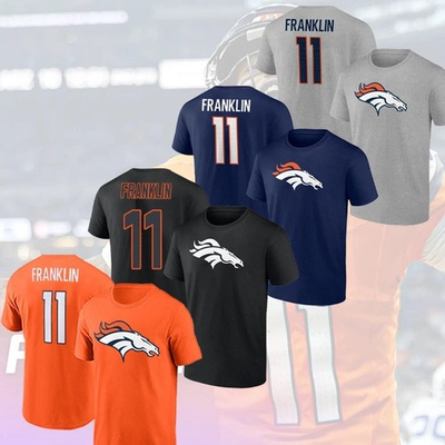 #ad 🔥HOT I Troy Franklin #11 Denver Broncos Team 2025 Name and Number $28.95