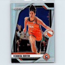 2024 Panini Prizm WNBA Veronica Burton #35 Silver Prizm Connecticut Sun