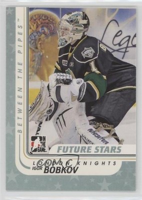 2010-11 ITG Between the Pipes Igor Bobkov #15 2u3
