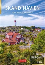 Skandinavien Wochenplaner 2026 - Eine Reise in 53 Bildern: Praktischer Foto-Kale