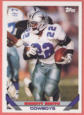 1993 Topps #120 Emmitt Smith Dallas Cowboys