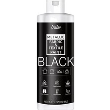 Textilfarbe Schwarz 250ml Stoffmalfarbe für ...
