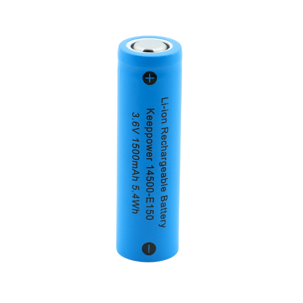 KeepPower 14500 1500Mah, 3,6V - 3,7V Li-Ion-Akku GeschüTzt P1450C4-image