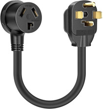 Dryer Outlet Adapter, Dryer Plug Cord Nema 14-30P Male to 10-30R Female, 3 Prong