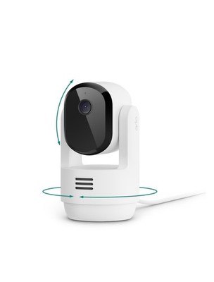 Arlo Essential Pan Tilt Indoor Security Camera 2K (2025 Release) Wired Plug-In
