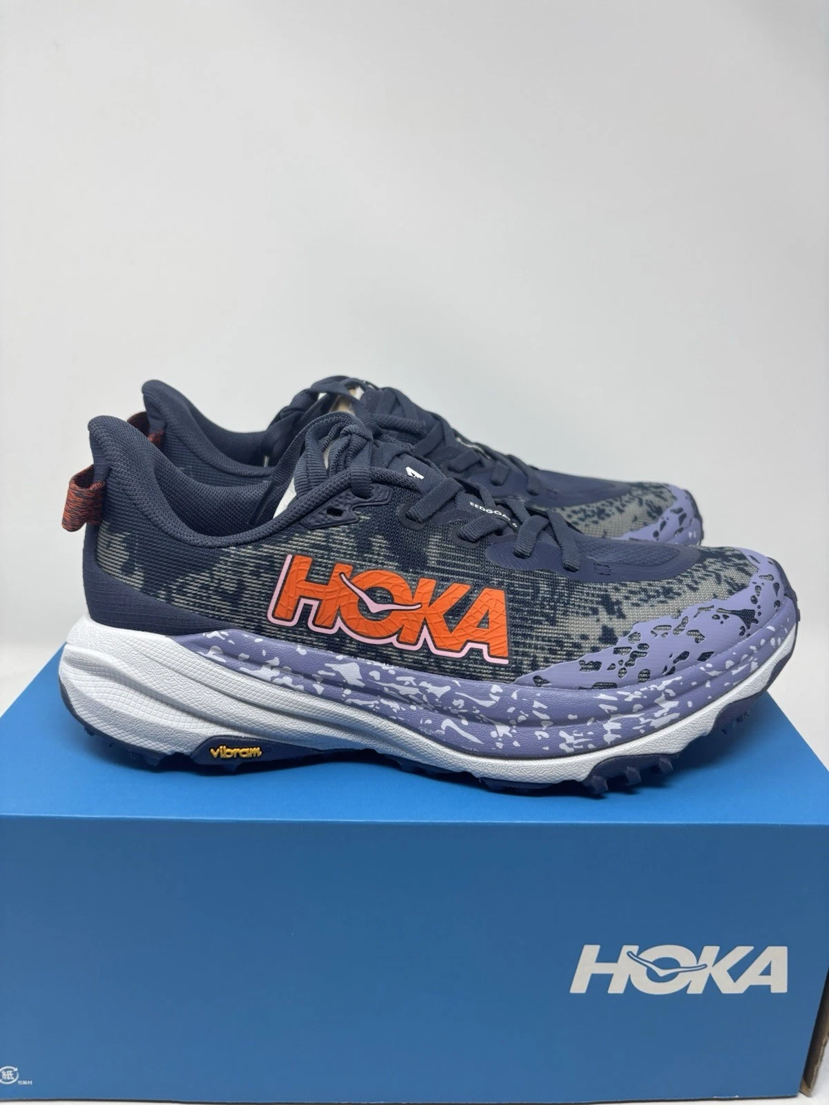 Hoka One One Speedgoat 6 Trail Running Shoes Purple 1147811-NDS Women's Size
Opens in a new window o