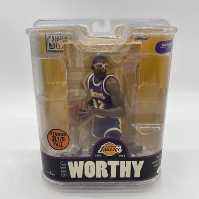 マクファーレンNBA Legends シリーズ1 フィギュア3体セット McFarlane 2007 NBA Legends Series 3 James Worthy Figure Lakers