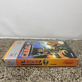 Cabal  (Nintendo Entertainment System) NES CIB COMPLETE Authentic 