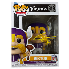 C.J. Ham Autographed Minnesota Vikings Viktor Funko Pop! Figure Beckett