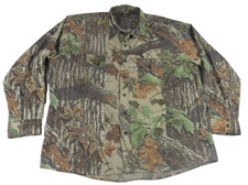 Classics VTG 90s Realtree Camo Shirt Men 2X Cotton Hunting Long Sleeve Made USA