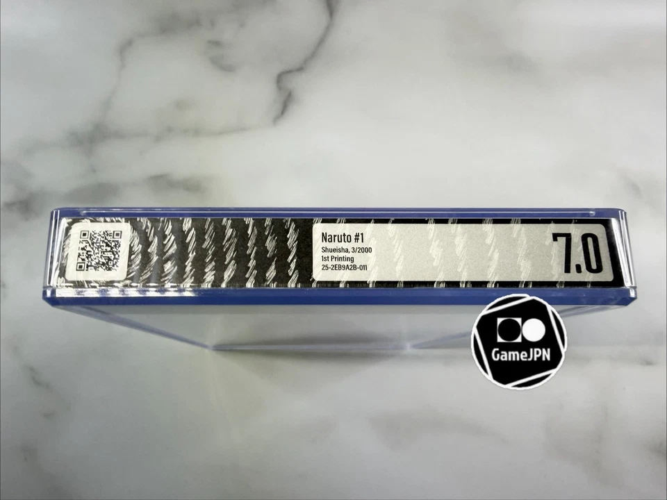 BGS 7.0 Naruto #1 Vol 1 Graded Manga 1st Printing Edition Jump Comics Japanese - Image 3 of 4