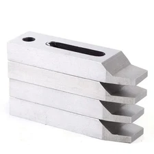 4PCS CNC Wire EDM Fixture Board Stainless Jig Tool Fits Clamping 70mm M8 Screw