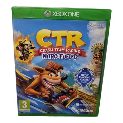 Crash Team Racing Nitro-Fueled CTR Microsoft Xbox One Game NEW