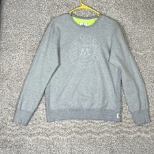 Reigning Champ x Club Monaco Crewneck Sweatshirt Gray Size Small Made in Canada