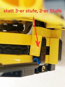 Lego Technic 42030 Volvo L350F Wheel Loader Wheel Loader Remote Control Also Curves