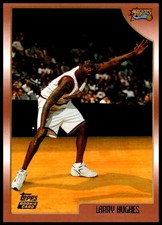 1998-99 Larry Hughes Rookie Topps Basketball RC #151 Philadelphia 76ers